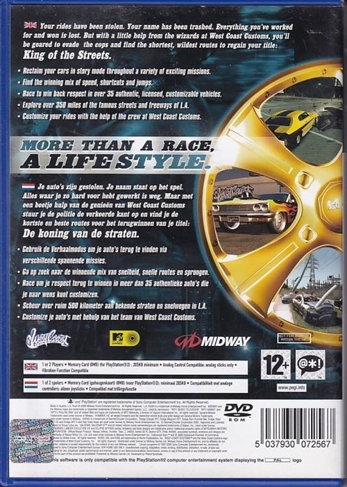 LA Rush - PS2 (B Grade) (Genbrug)